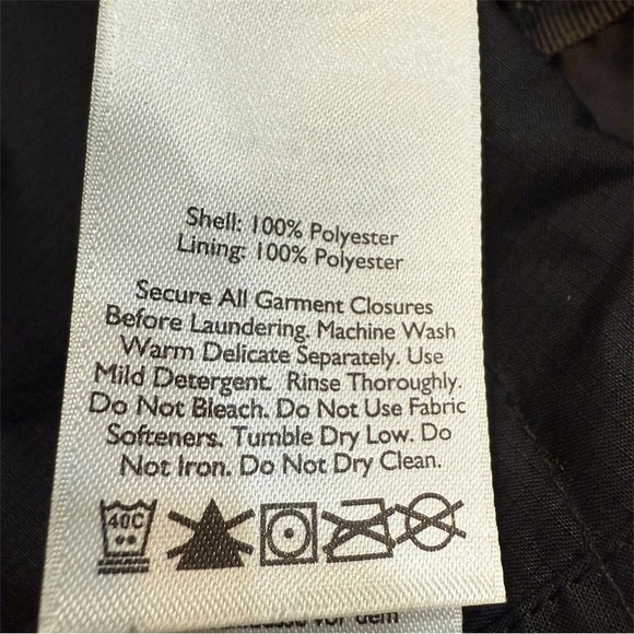 Eddie Bauer Weatheredge Rain Jacket Rain Coat Size 2XL - Picture 4 of 4